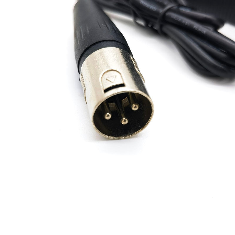 36V 2A charger with XLR connector